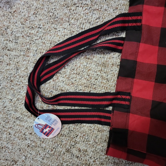 Little Blue House Tote Bag Moose 18x15 - Picture 4 of 4